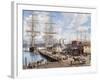 Vallejo St. Wharf-Stanton Manolakas-Framed Giclee Print