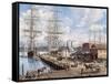 Vallejo St. Wharf-Stanton Manolakas-Framed Stretched Canvas