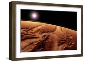 Valles Marineris, Mars-Detlev Van Ravenswaay-Framed Photographic Print