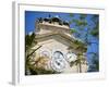 Valletta, Clock Tower of Grand Master's Palace in Centre of Old Walled City of Valletta, Malta-John Warburton-lee-Framed Photographic Print