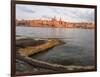 Valletta During Sunset and Marsamxett Harbor, Malta-Martin Zwick-Framed Photographic Print