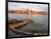 Valletta During Sunset and Marsamxett Harbor, Malta-Martin Zwick-Framed Photographic Print