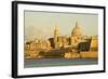 Valletta, Malta, Waterfront City Skyline During Sunset-Richard Wright-Framed Photographic Print