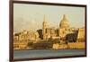 Valletta, Malta, Waterfront City Skyline During Sunset-Richard Wright-Framed Photographic Print