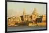 Valletta, Malta, Waterfront City Skyline During Sunset-Richard Wright-Framed Photographic Print