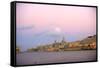 Valletta, Malta, Waterfront City Skyline During Sunset-Richard Wright-Framed Stretched Canvas