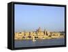 Valletta, Viewed from Sliema, Malta-Peter Thompson-Framed Stretched Canvas