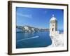 Valletta Viewed Over the Grand Harbour, Malta, Mediterranean-Simon Harris-Framed Photographic Print