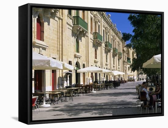 Valletta Waterfront, Valletta, Malta, Mediterranean, Europe-Stuart Black-Framed Stretched Canvas