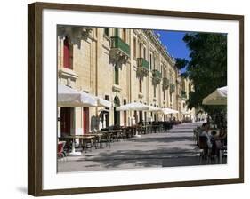 Valletta Waterfront, Valletta, Malta, Mediterranean, Europe-Stuart Black-Framed Photographic Print