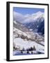 Valley Above Town of Solden in the Austrian Alps,Tirol (Tyrol), Austria, Europe-Richard Nebesky-Framed Photographic Print