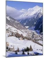 Valley Above Town of Solden in the Austrian Alps,Tirol (Tyrol), Austria, Europe-Richard Nebesky-Mounted Photographic Print
