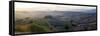 Valley at Sunrise, Val D'Orcia, Tuscany, Italy-null-Framed Stretched Canvas