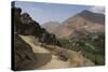 Valley Beneath Jbel Toubkal (Morocco's Highest Mountain) Kasbah De Toubkal Morocco-Natalie Tepper-Stretched Canvas