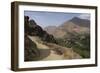 Valley Beneath Jbel Toubkal (Morocco's Highest Mountain) Kasbah De Toubkal Morocco-Natalie Tepper-Framed Photo