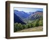 Valley Close to Castillion De Larboust, French Side of the Pyrenees, Midi Pyrenees, France-S Friberg-Framed Photographic Print