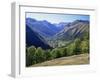 Valley Close to Castillion De Larboust, French Side of the Pyrenees, Midi Pyrenees, France-S Friberg-Framed Photographic Print