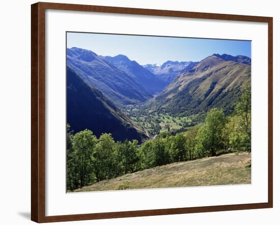 Valley Close to Castillion De Larboust, French Side of the Pyrenees, Midi Pyrenees, France-S Friberg-Framed Photographic Print