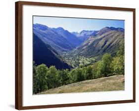 Valley Close to Castillion De Larboust, French Side of the Pyrenees, Midi Pyrenees, France-S Friberg-Framed Photographic Print