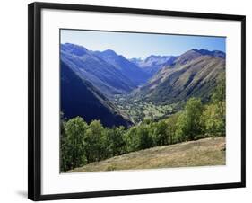 Valley Close to Castillion De Larboust, French Side of the Pyrenees, Midi Pyrenees, France-S Friberg-Framed Photographic Print