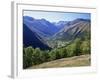 Valley Close to Castillion De Larboust, French Side of the Pyrenees, Midi Pyrenees, France-S Friberg-Framed Photographic Print