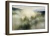 Valley Clouds-Julia Purinton-Framed Art Print