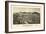 Valley Falls, New York - Panoramic Map-Lantern Press-Framed Art Print