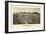 Valley Falls, New York - Panoramic Map-Lantern Press-Framed Art Print