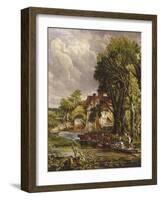 Valley Farm-John Constable-Framed Giclee Print