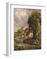 Valley Farm-John Constable-Framed Giclee Print