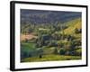 Valley Floor at Dawn, Grange Sous La Neige, Midi-Pyrenees, France-Doug Pearson-Framed Photographic Print