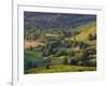 Valley Floor at Dawn, Grange Sous La Neige, Midi-Pyrenees, France-Doug Pearson-Framed Photographic Print