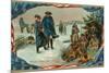 Valley Forge Campfire-null-Mounted Premium Giclee Print