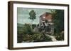 Valley from a mill, 1853-Anders Askevold-Framed Giclee Print