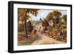 Valley Gardens Entrance, Harrogate-Alfred Robert Quinton-Framed Giclee Print