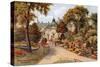 Valley Gardens Entrance, Harrogate-Alfred Robert Quinton-Stretched Canvas