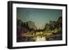 Valley Gates By Night In Yosemite National Park-Daniel Kuras-Framed Photographic Print