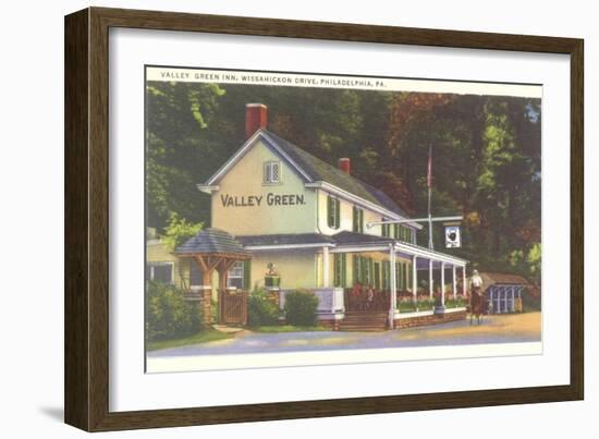 Valley Green Inn, Philadelphia, Pennsylvania-null-Framed Art Print