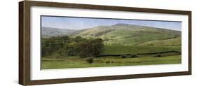 Valley Horses Panoramic-Pete Kelly-Framed Giclee Print