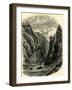 Valley in the Engadine Switzerland-null-Framed Giclee Print