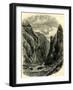 Valley in the Engadine Switzerland-null-Framed Giclee Print