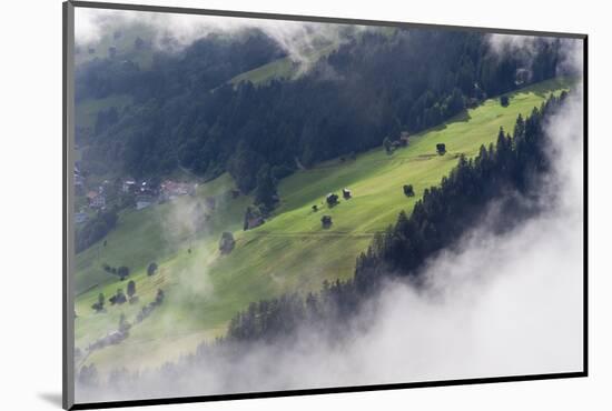 Valley Landscape Near Fliess, Naturpark Kaunergrat, Tirol, Austria, July 2008-Benvie-Mounted Photographic Print
