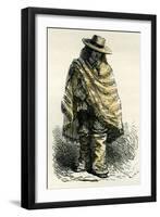 Valley of Arequipachacarero 1869, Peru-null-Framed Giclee Print