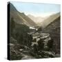 Valley of Argentière (Savoy), Panorama-Leon, Levy et Fils-Stretched Canvas