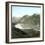 Valley of Engadine (Switzerland), Lake Sils and Lunghino's Peak, Circa 1870-1875-Leon, Levy et Fils-Framed Photographic Print