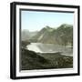 Valley of Engadine (Switzerland), Lake Sils and Lunghino's Peak, Circa 1870-1875-Leon, Levy et Fils-Framed Photographic Print