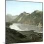 Valley of Engadine (Switzerland), Lake Sils and Lunghino's Peak, Circa 1870-1875-Leon, Levy et Fils-Mounted Photographic Print