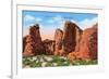 Valley of Fire, Las Vegas, Nevada-null-Framed Art Print