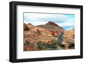 Valley of Fire, near Las Vegas, Nevada, United States of America, North America-Ethel Davies-Framed Photographic Print