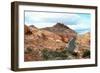 Valley of Fire, near Las Vegas, Nevada, United States of America, North America-Ethel Davies-Framed Photographic Print